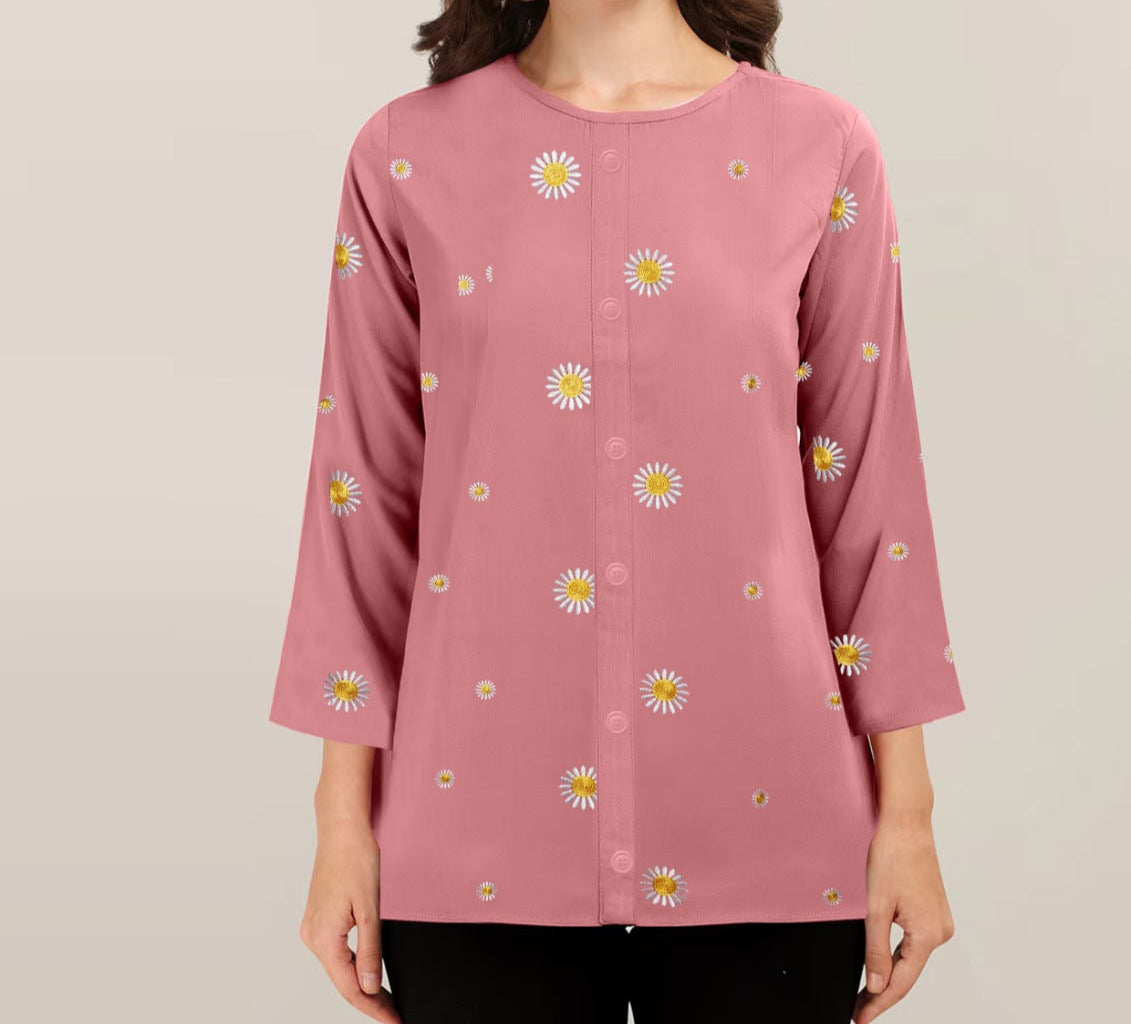 Embroidered Top