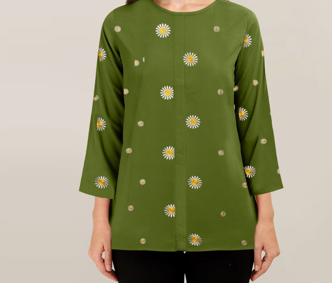 Embroidered Top