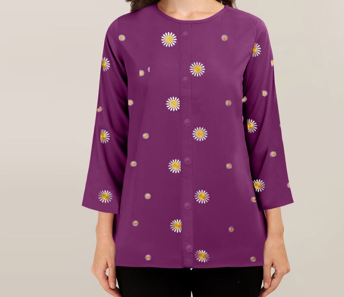 Embroidered Top