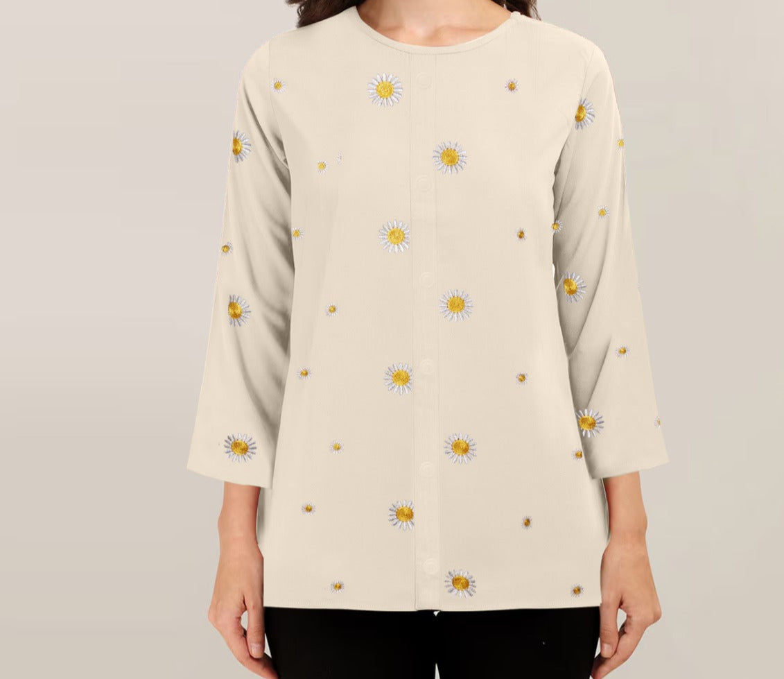 Embroidered Top