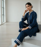 Embroidered Cord Set