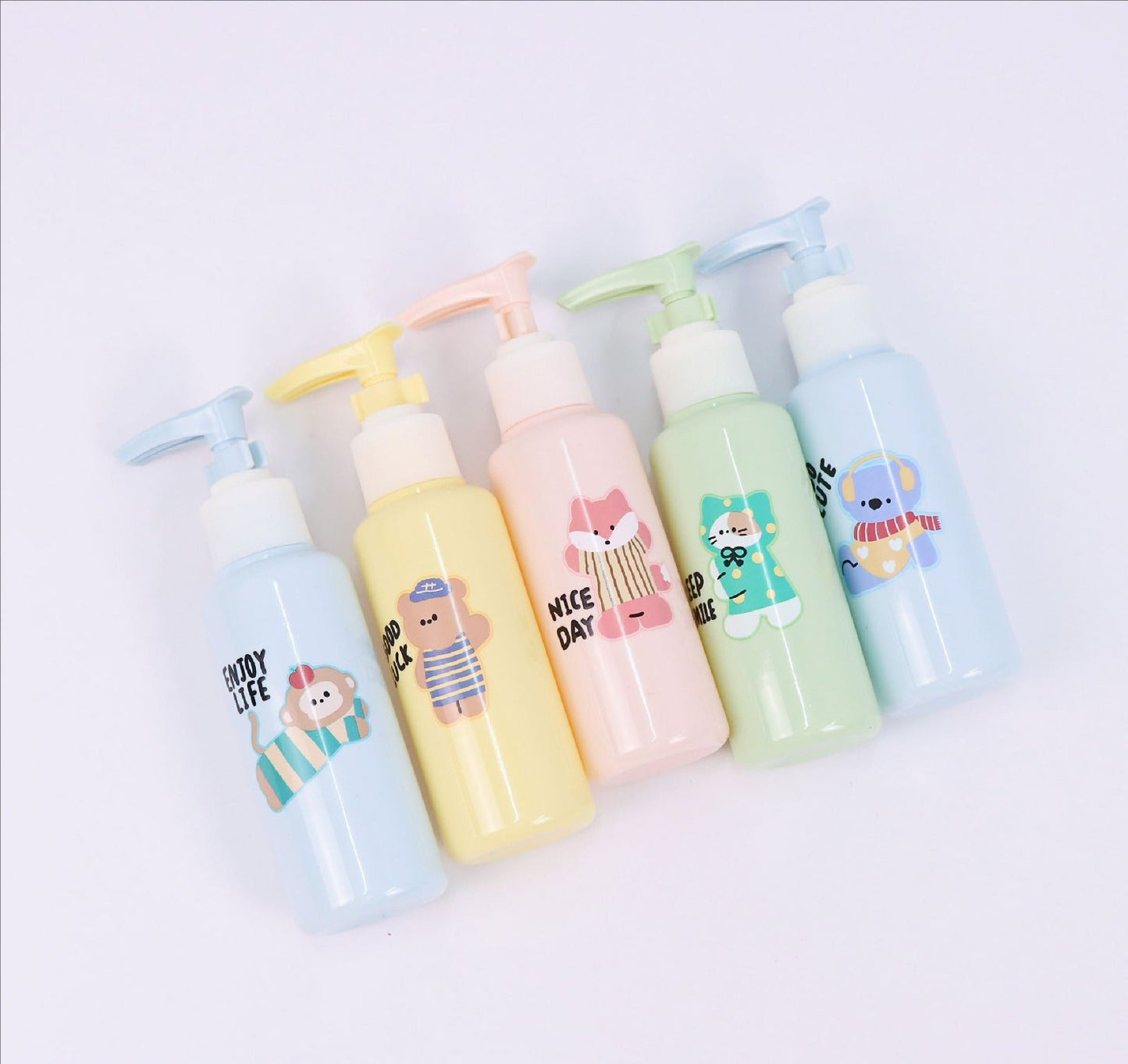 Empty Face Wash Bottle