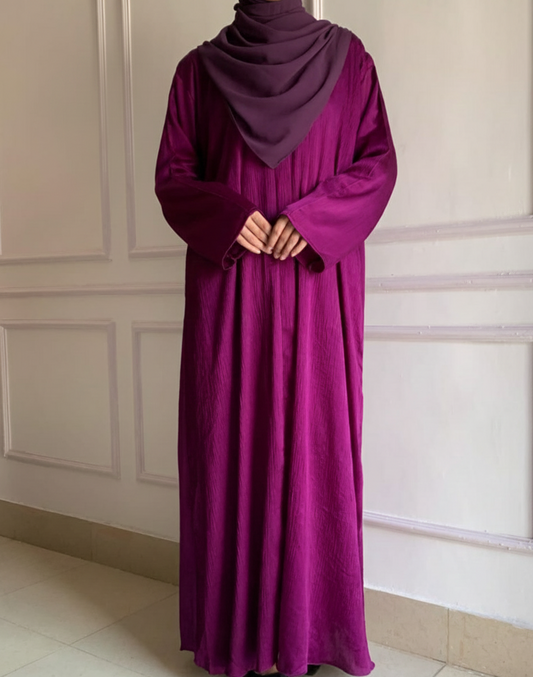 Front Open Abaya