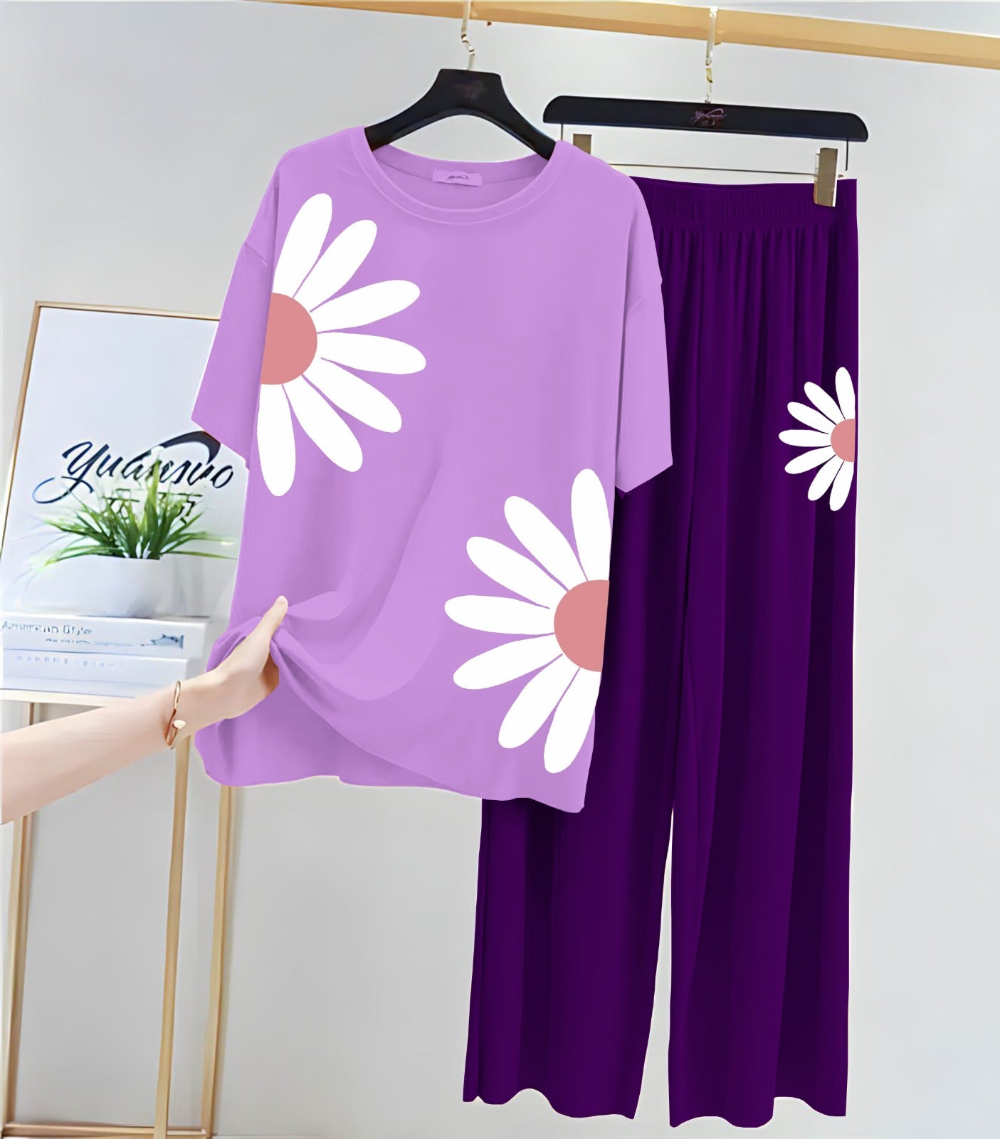 Floral Night Suit