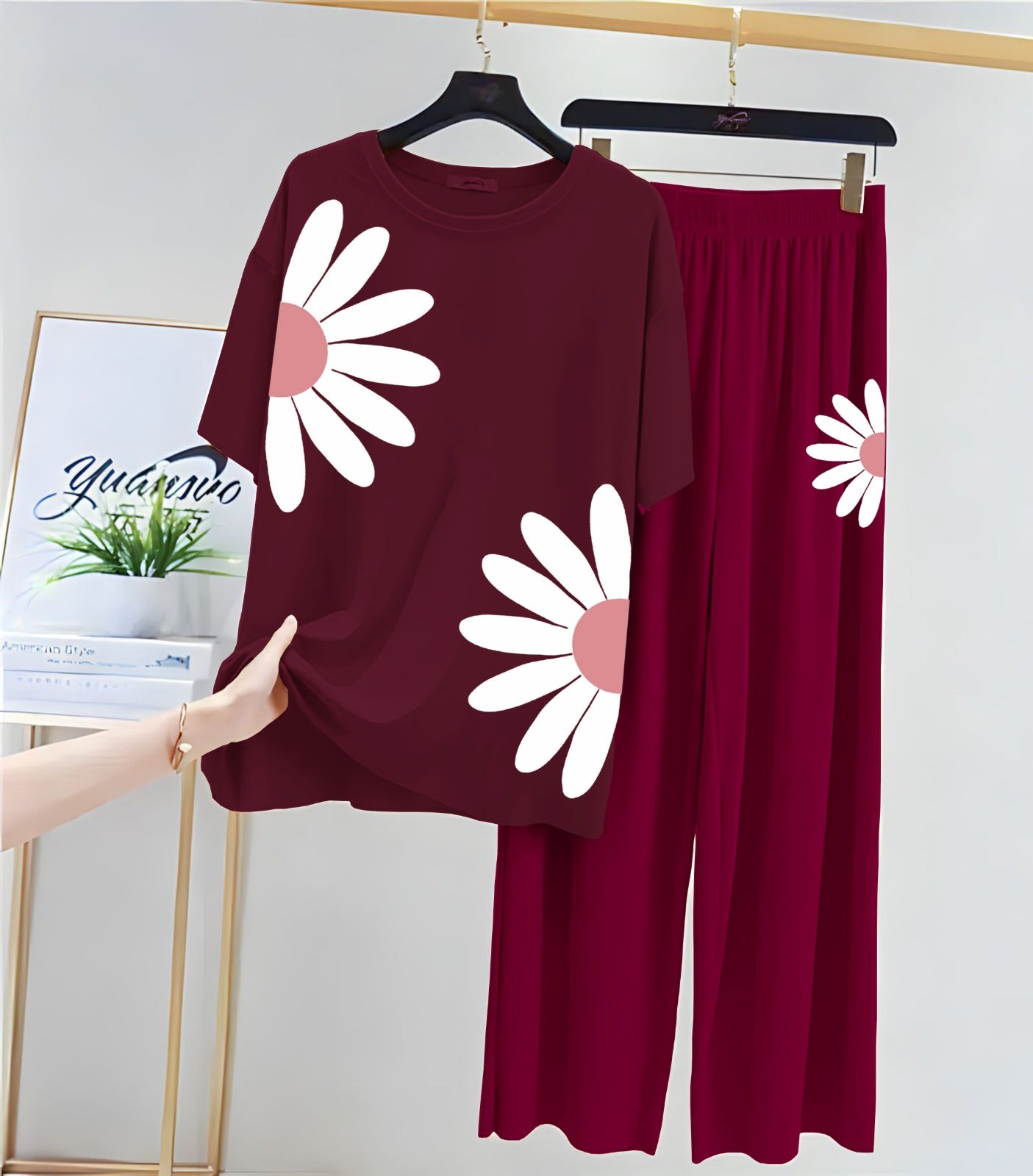 Floral Night Suit