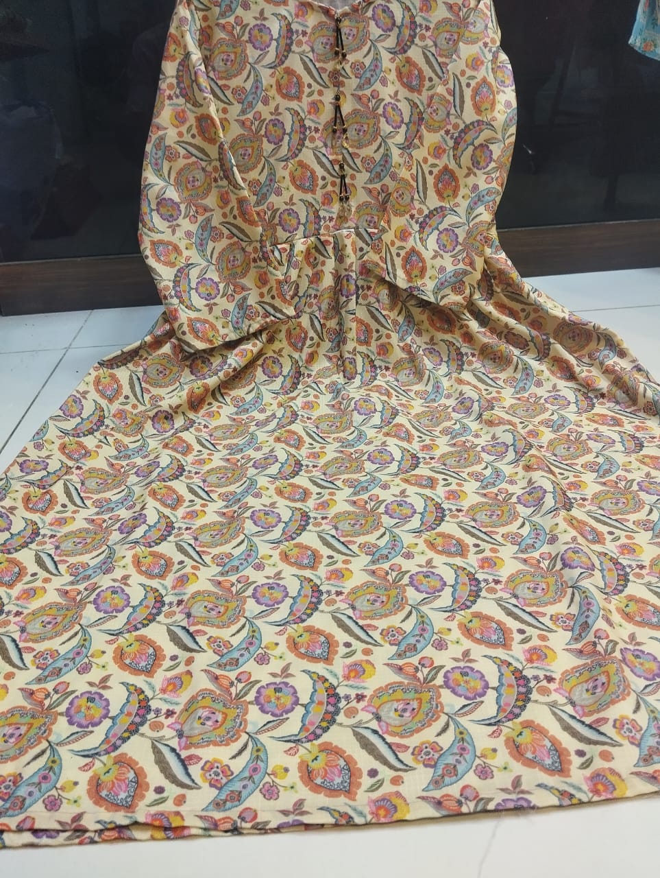 Floral Printed Maxi
