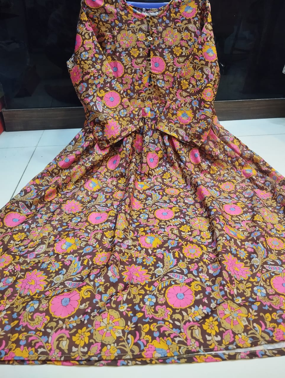 Floral Printed Maxi
