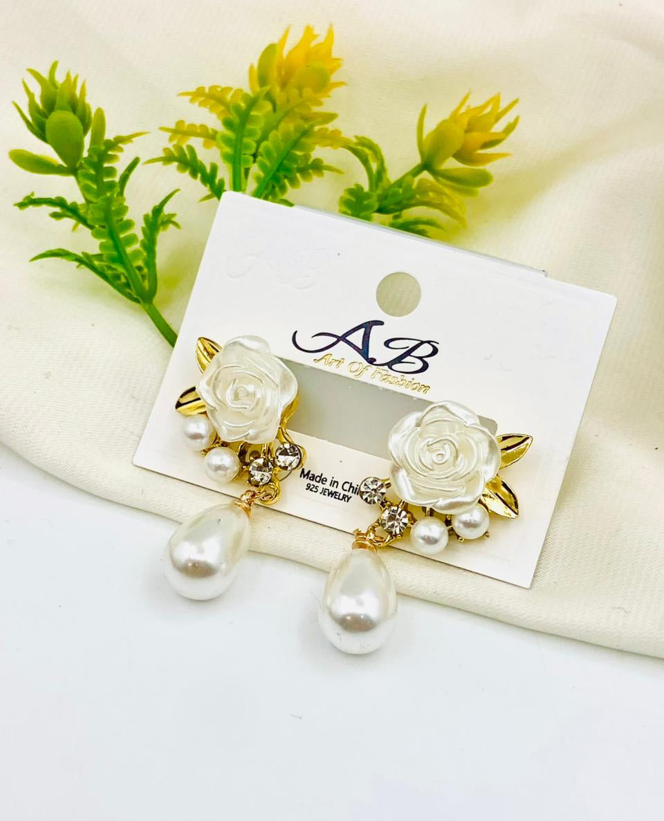 Flower Design Studs