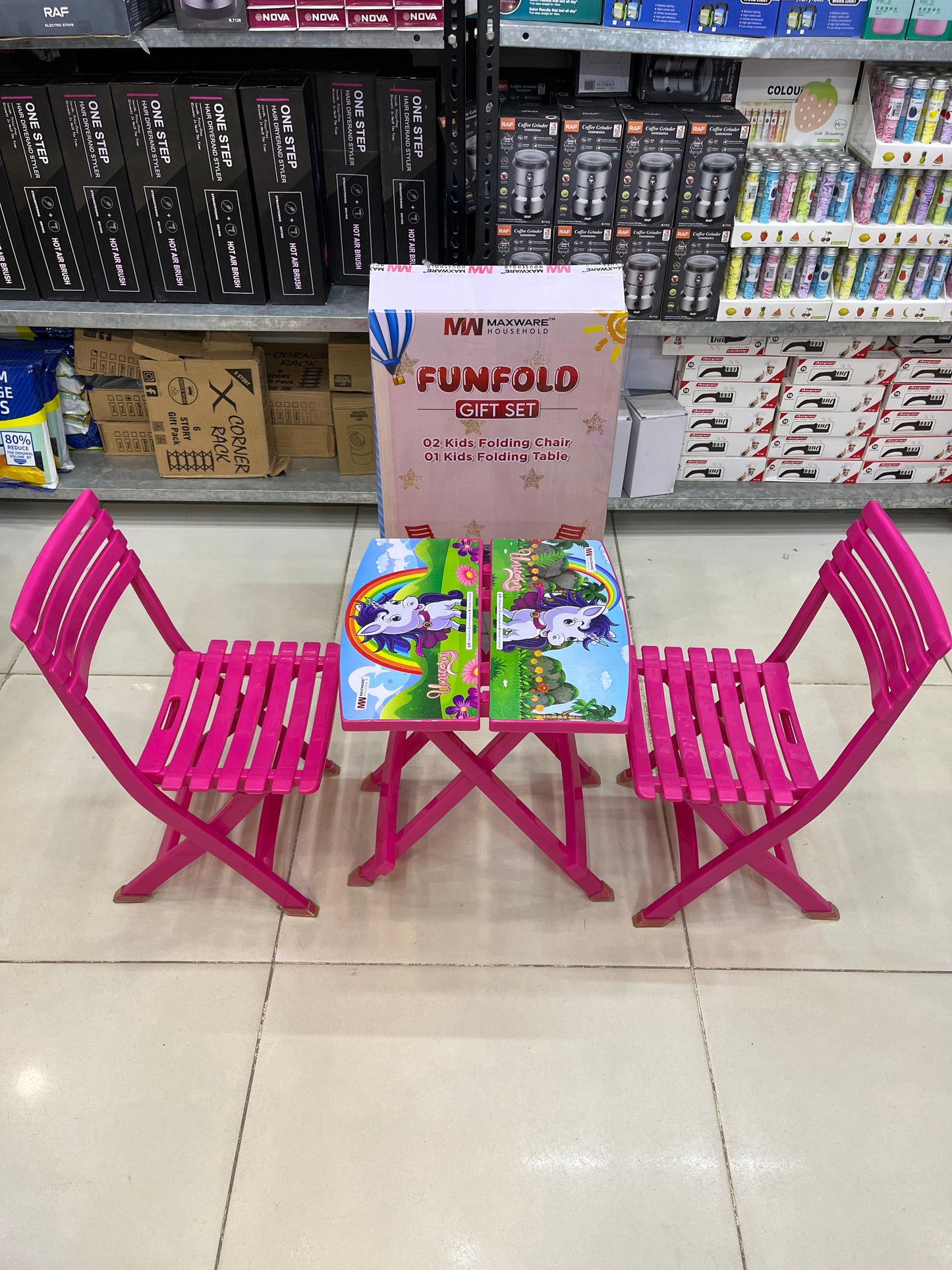 Folding Table Chairs Set