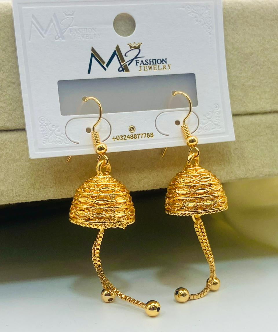 Gold Plated Ladkan Jhumki