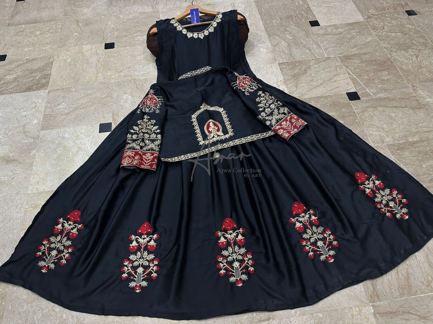 Handwork Embroidery Maxi