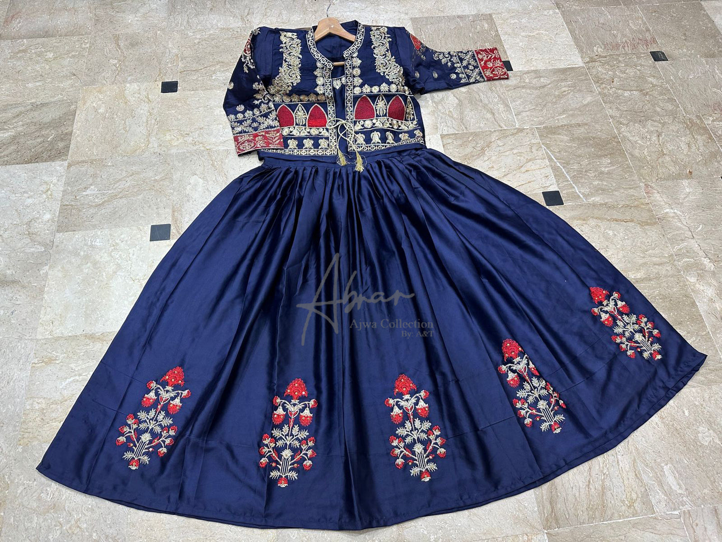 Handwork Embroidery Maxi