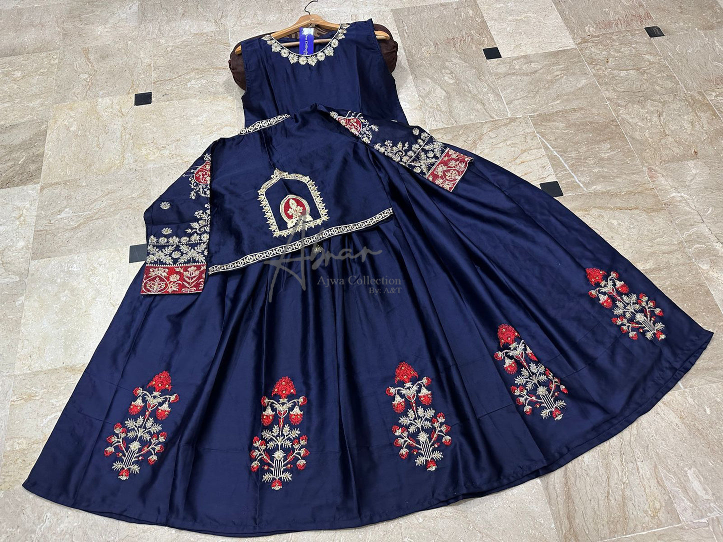 Handwork Embroidery Maxi