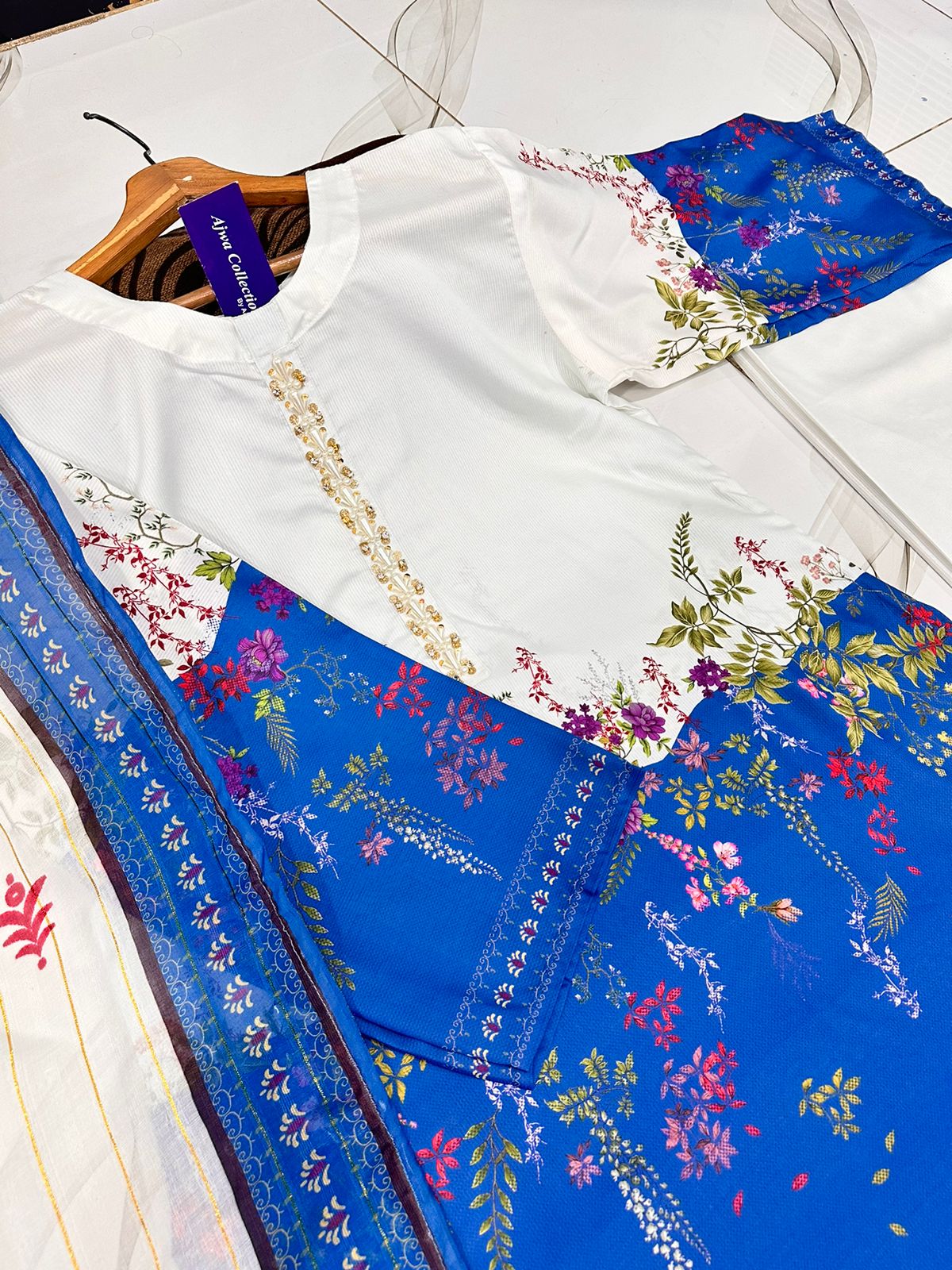 Handwork Printed Suit