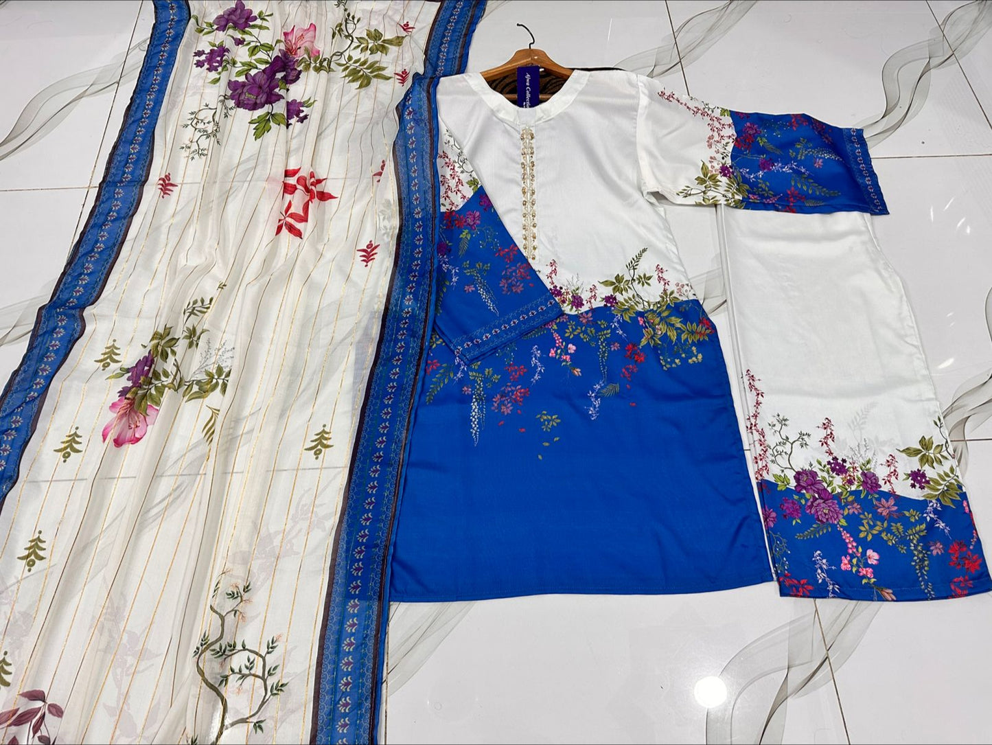 Handwork Printed Suit