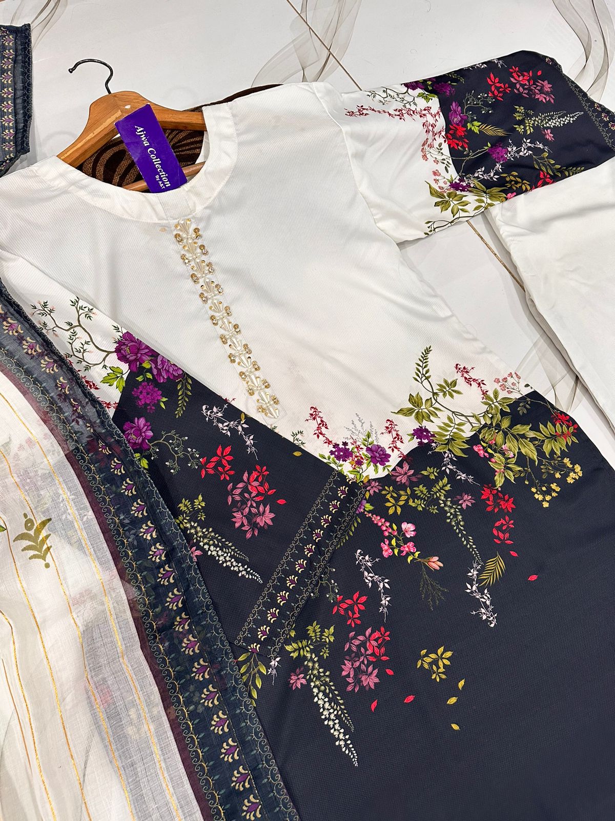 Handwork Printed Suit