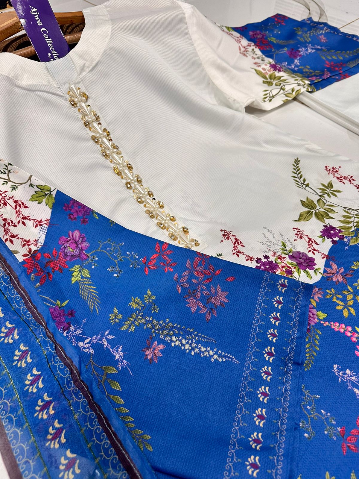 Handwork Printed Suit