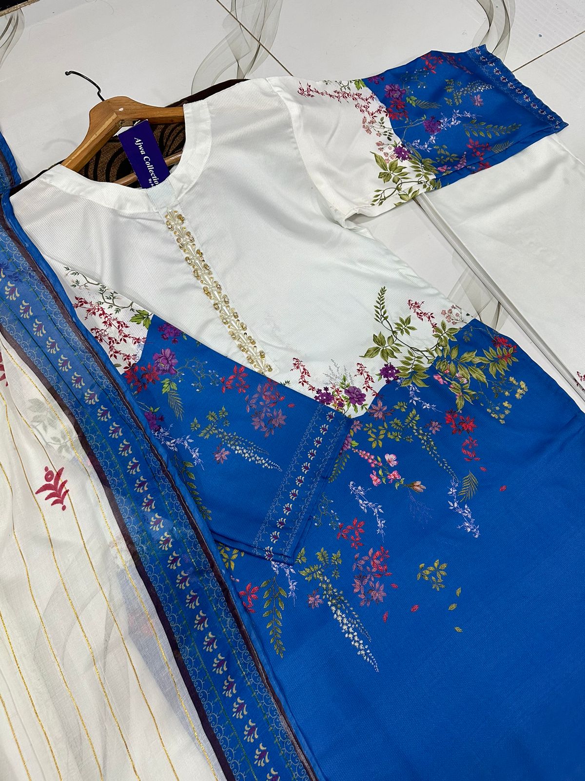 Handwork Printed Suit