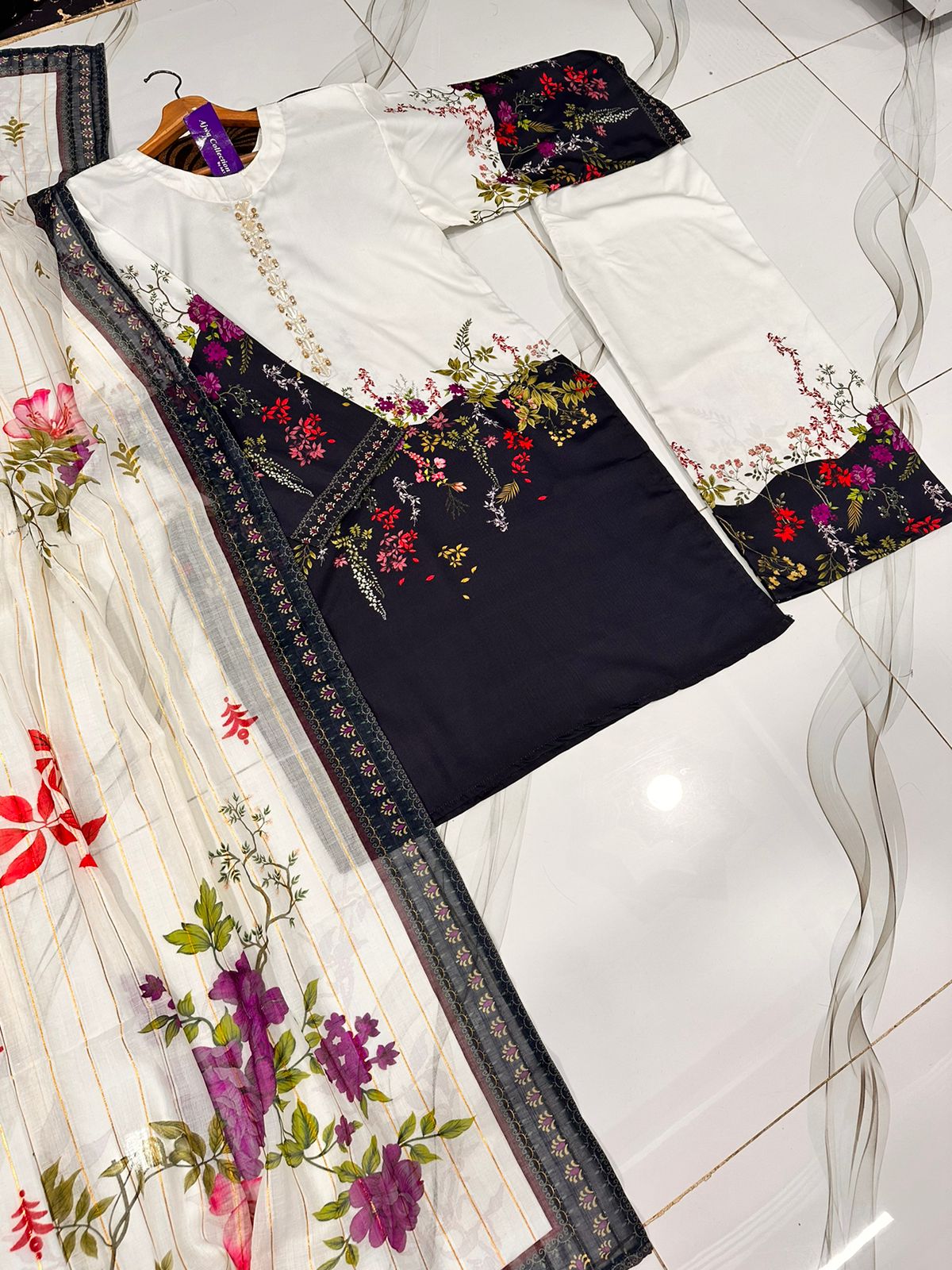 Handwork Printed Suit