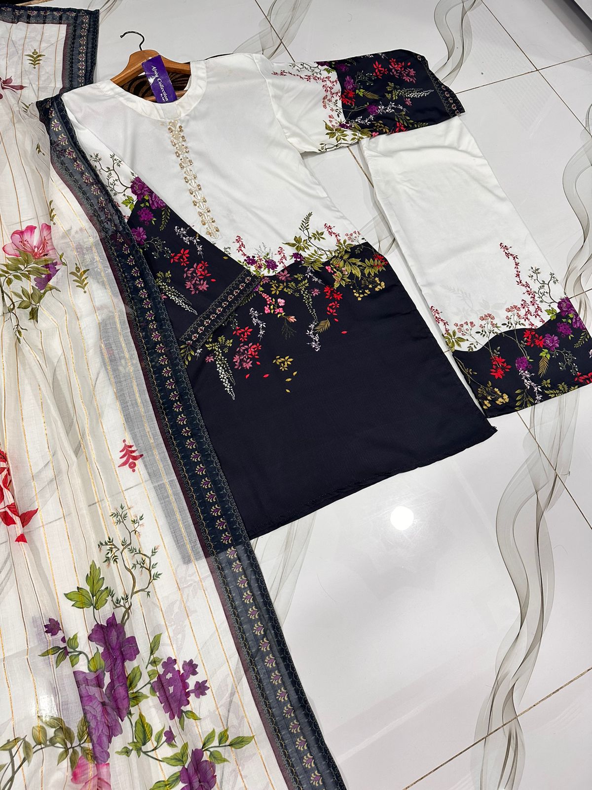Handwork Printed Suit