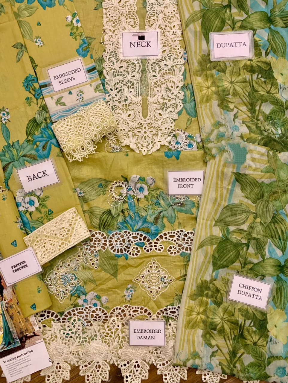 Heavy Embroidered Suit