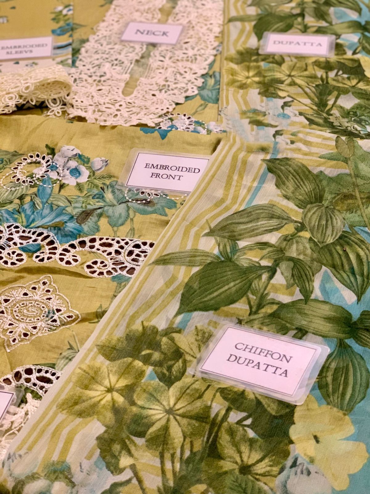 Heavy Embroidered Suit