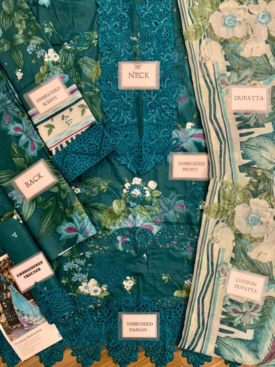 Heavy Embroidered Suit