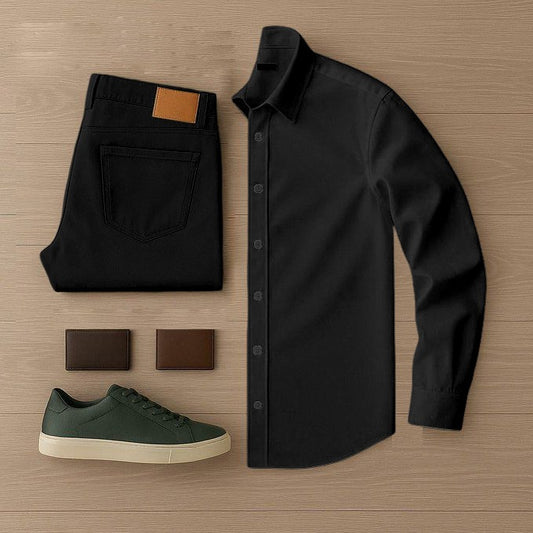 Men Casual pant-Shirt