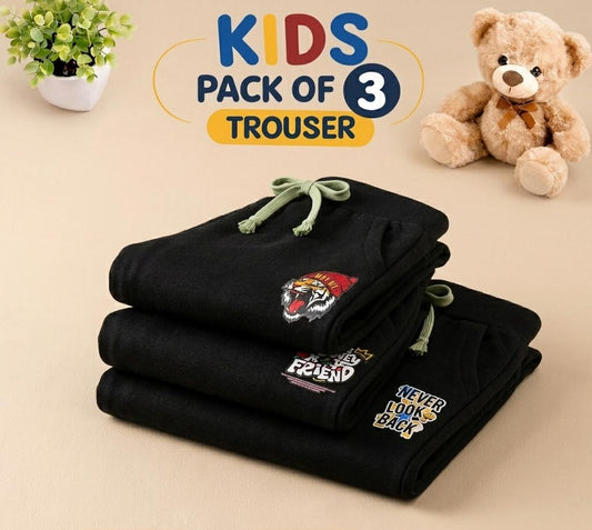 Kids Pack Of 3 Trouser
