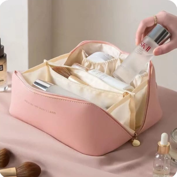 Leather Cosmetic Pouch