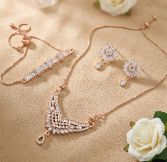 Locket Set with Bracelets