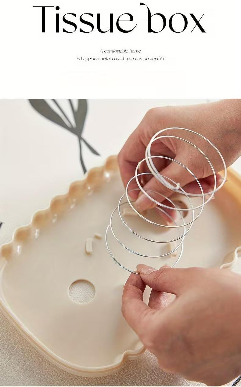 Luxury Shell Tissue Box