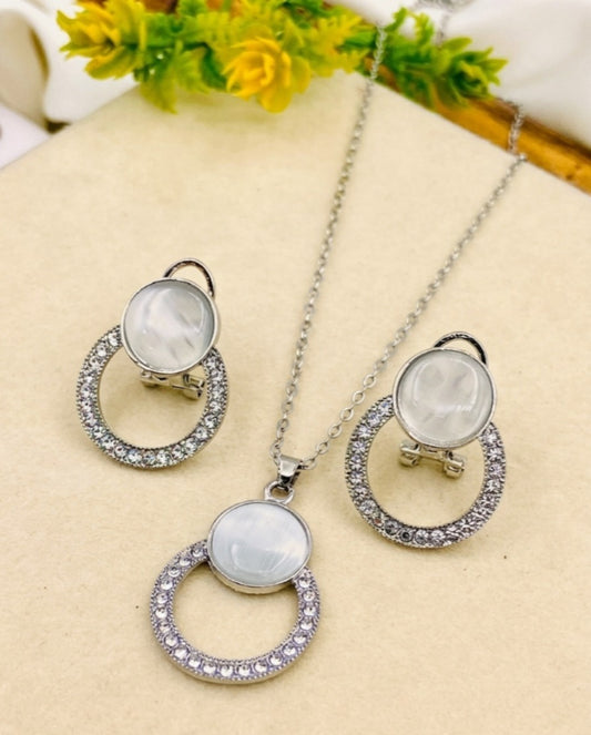 Marble Locket Set