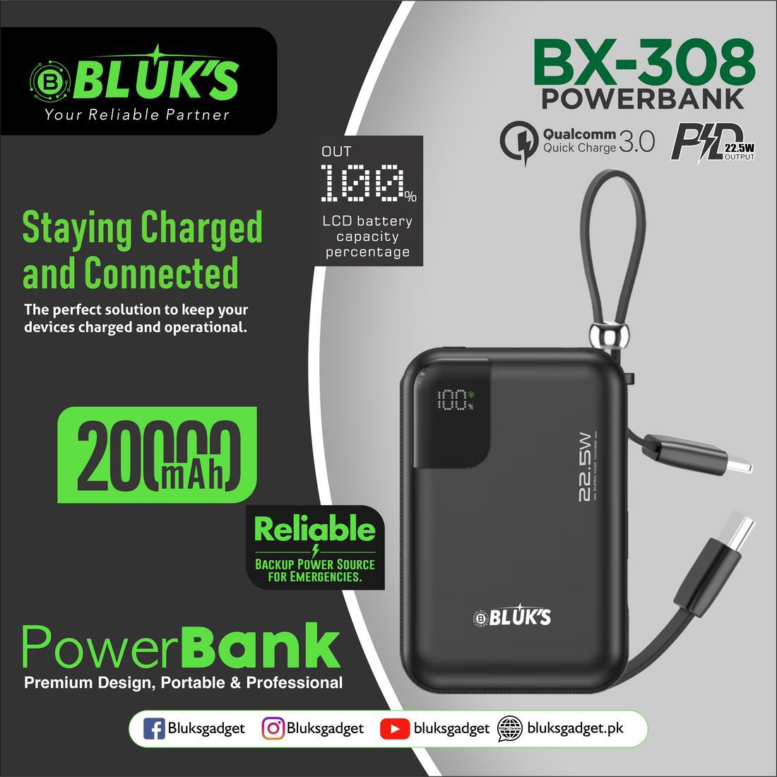 Swift Charge Powerbank