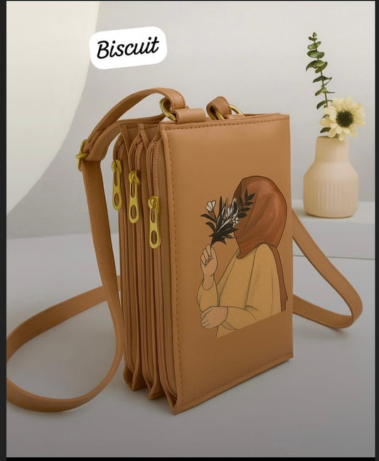 Hijab Print Crossbody