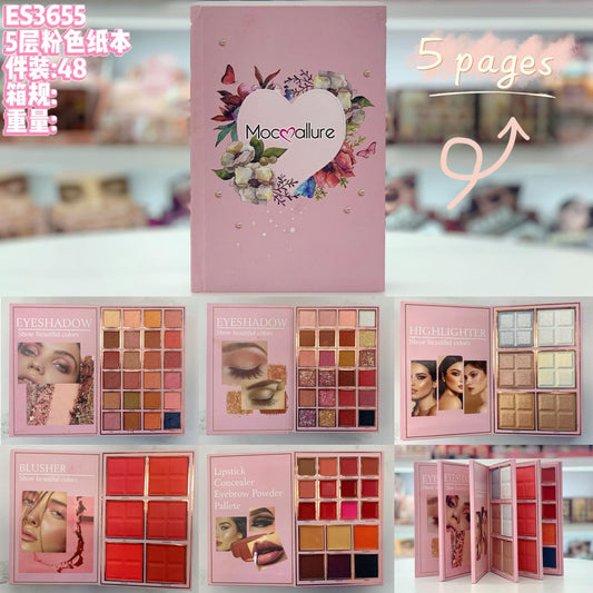 Mocallure 5 in 1 Makeup Book