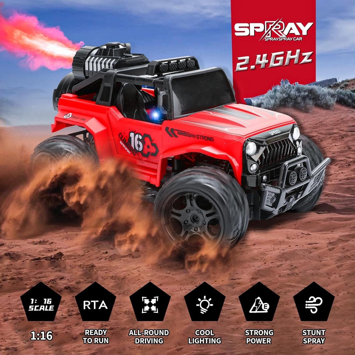 Electric Remote Control Monster Truck