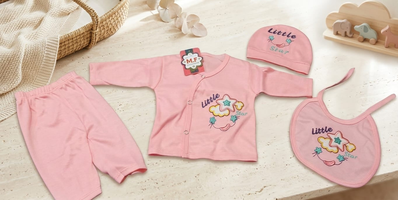 Newborn Bodysuit Pack of 4