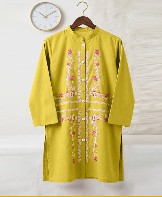 Open Style Embroidery Top