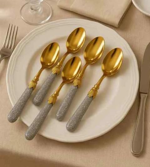 Pack of 6-Dessert Spoon
