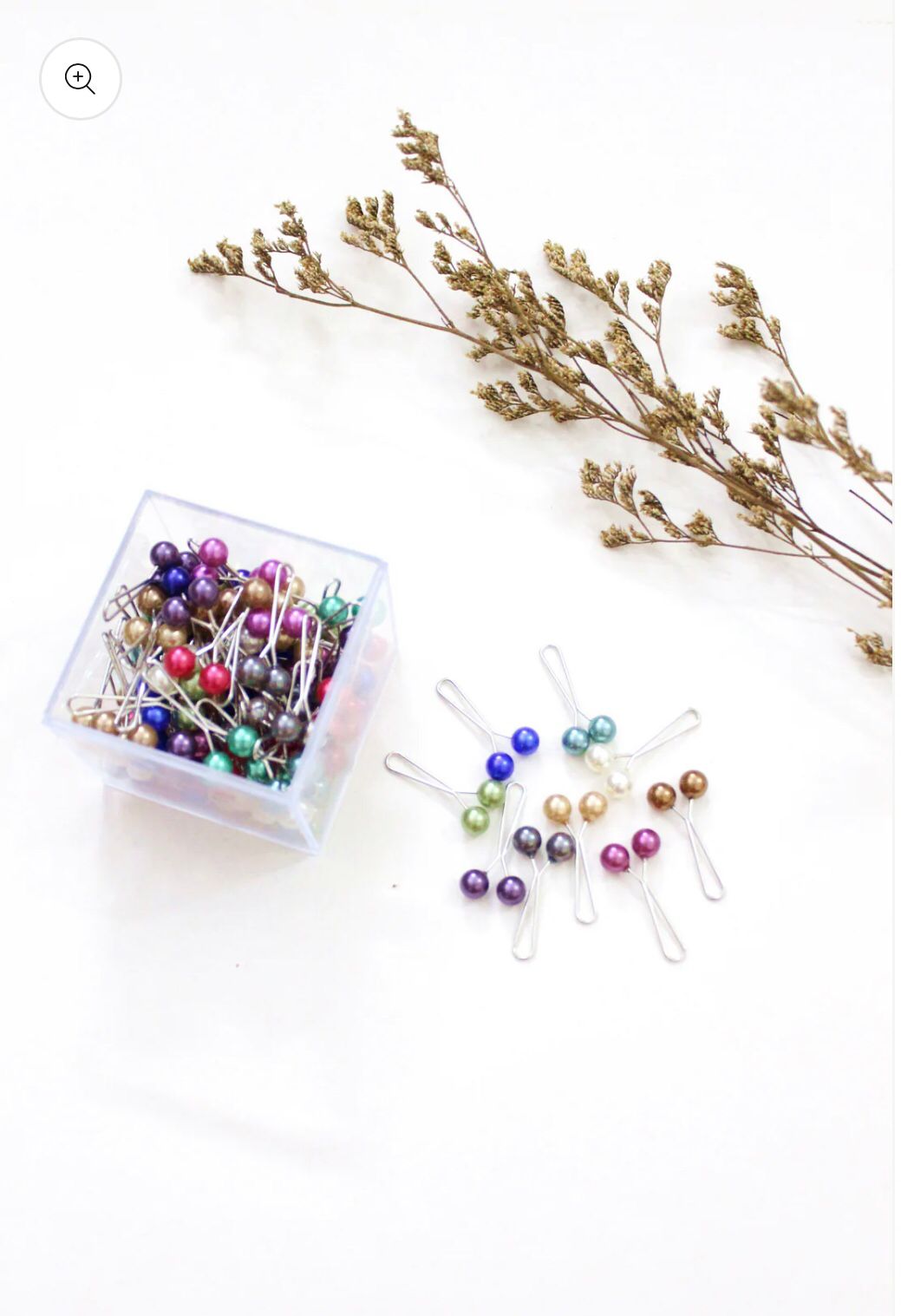 Pearls Hijab Pin
