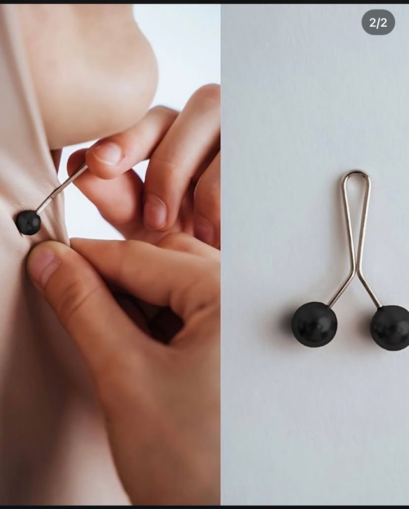 Pearls Hijab Pin