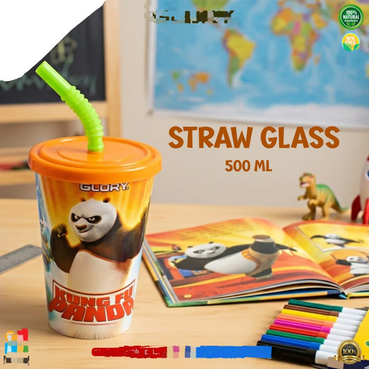 Pack Of 3-Plastic Cartoon Hero Glass