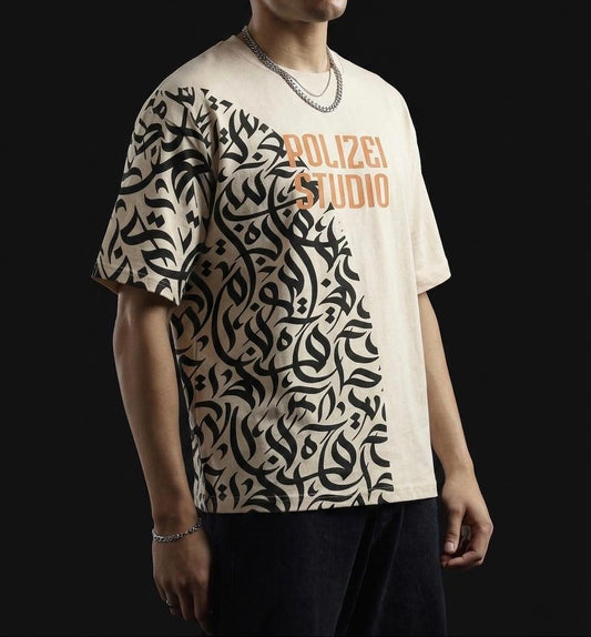 Polizie Studio Printed Dropshoulder