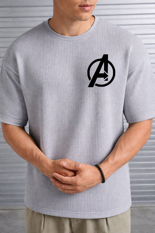 Printed Drop Shoulder