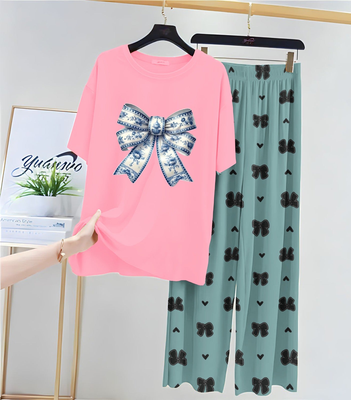 Printed Night Dress