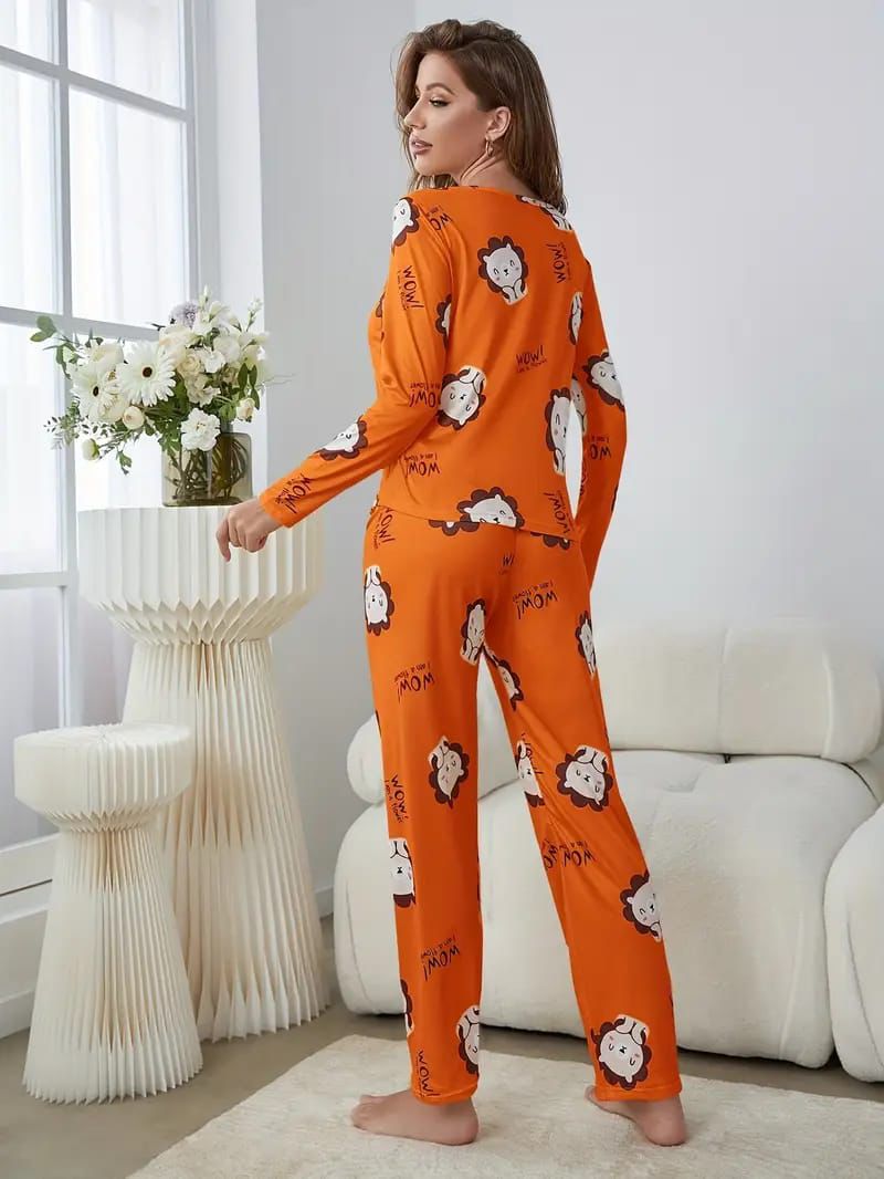 Printed Night Suit