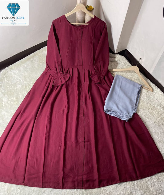 Punch Abaya With Stoller