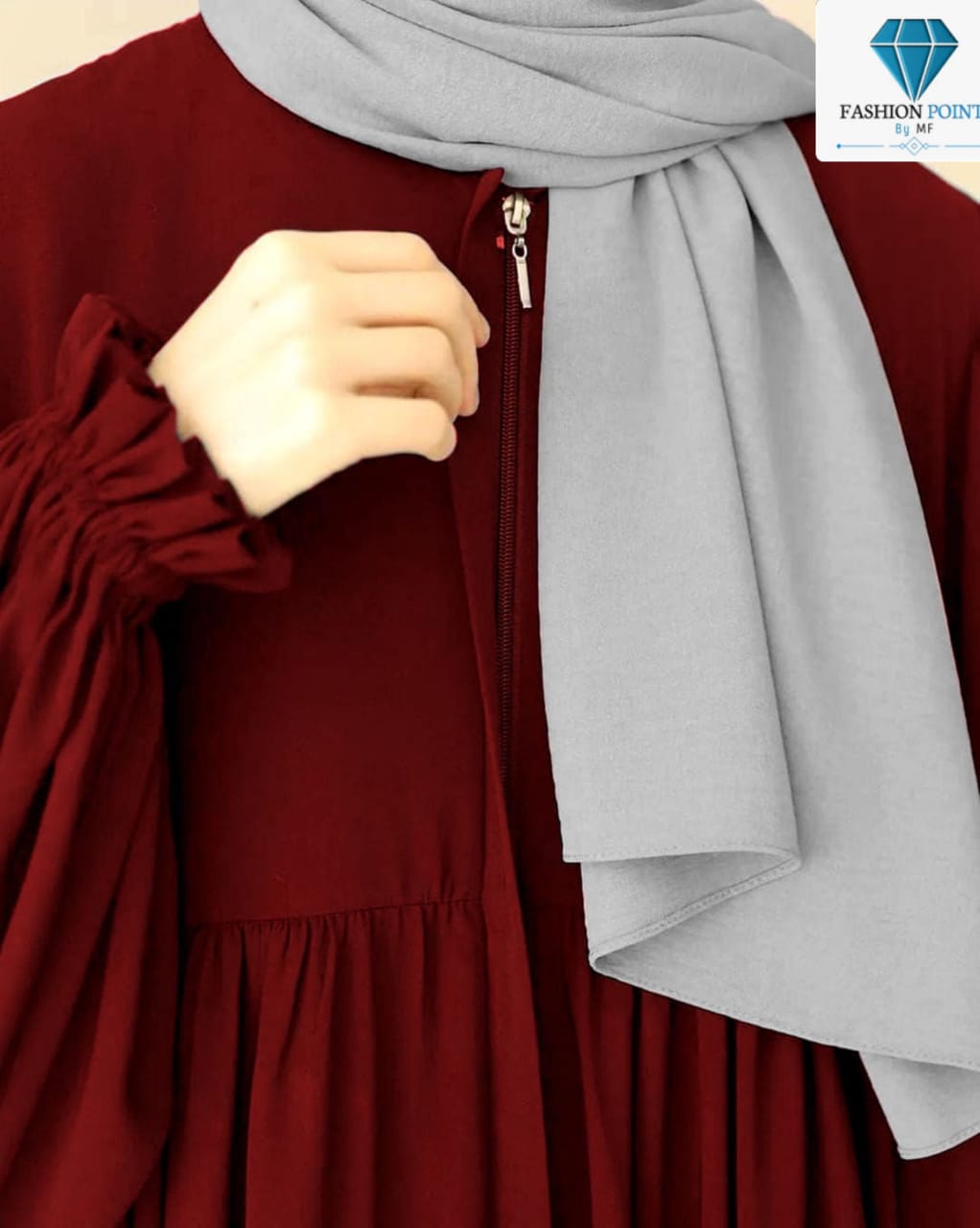 Punch Abaya With Stoller