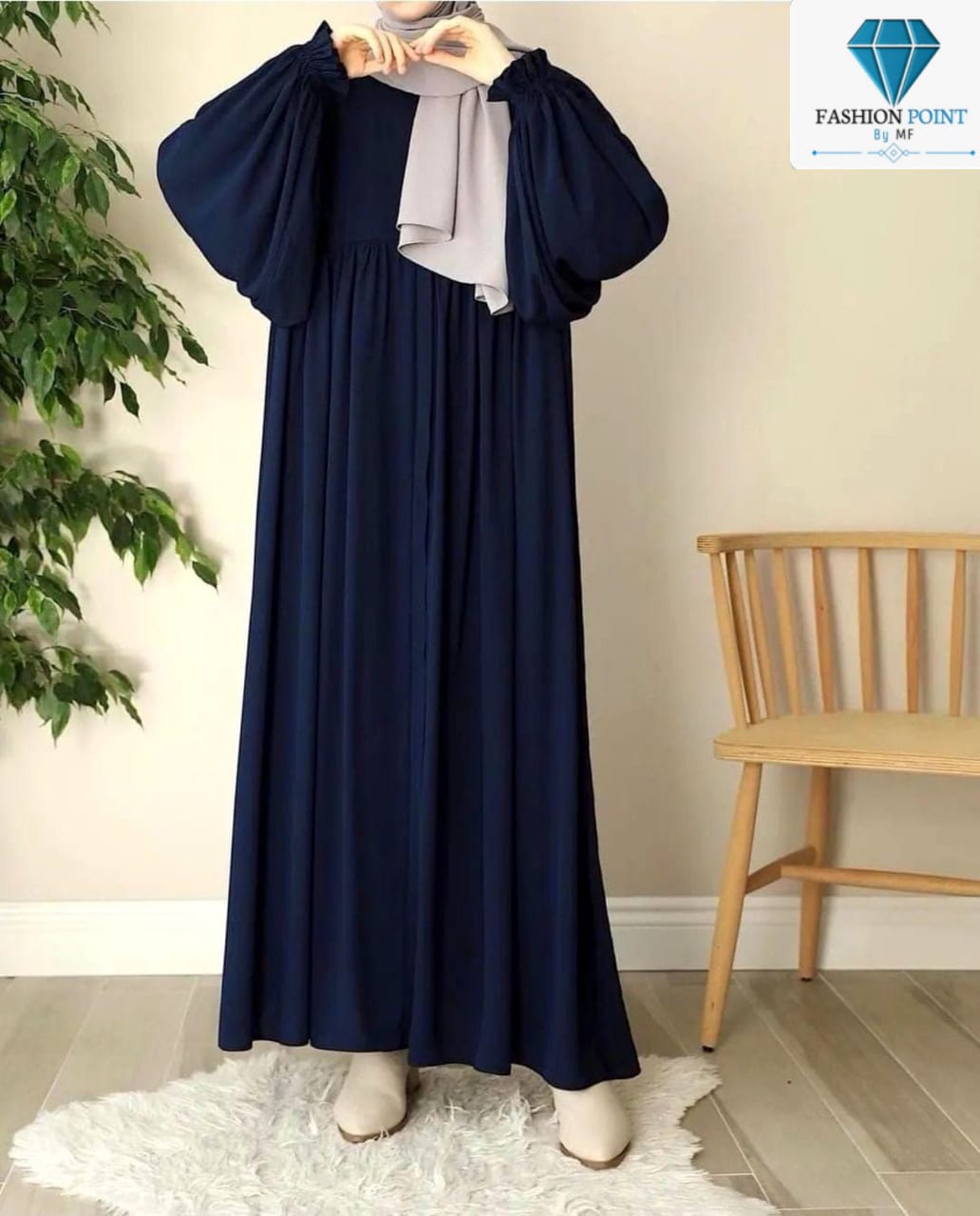 Punch Abaya With Stoller